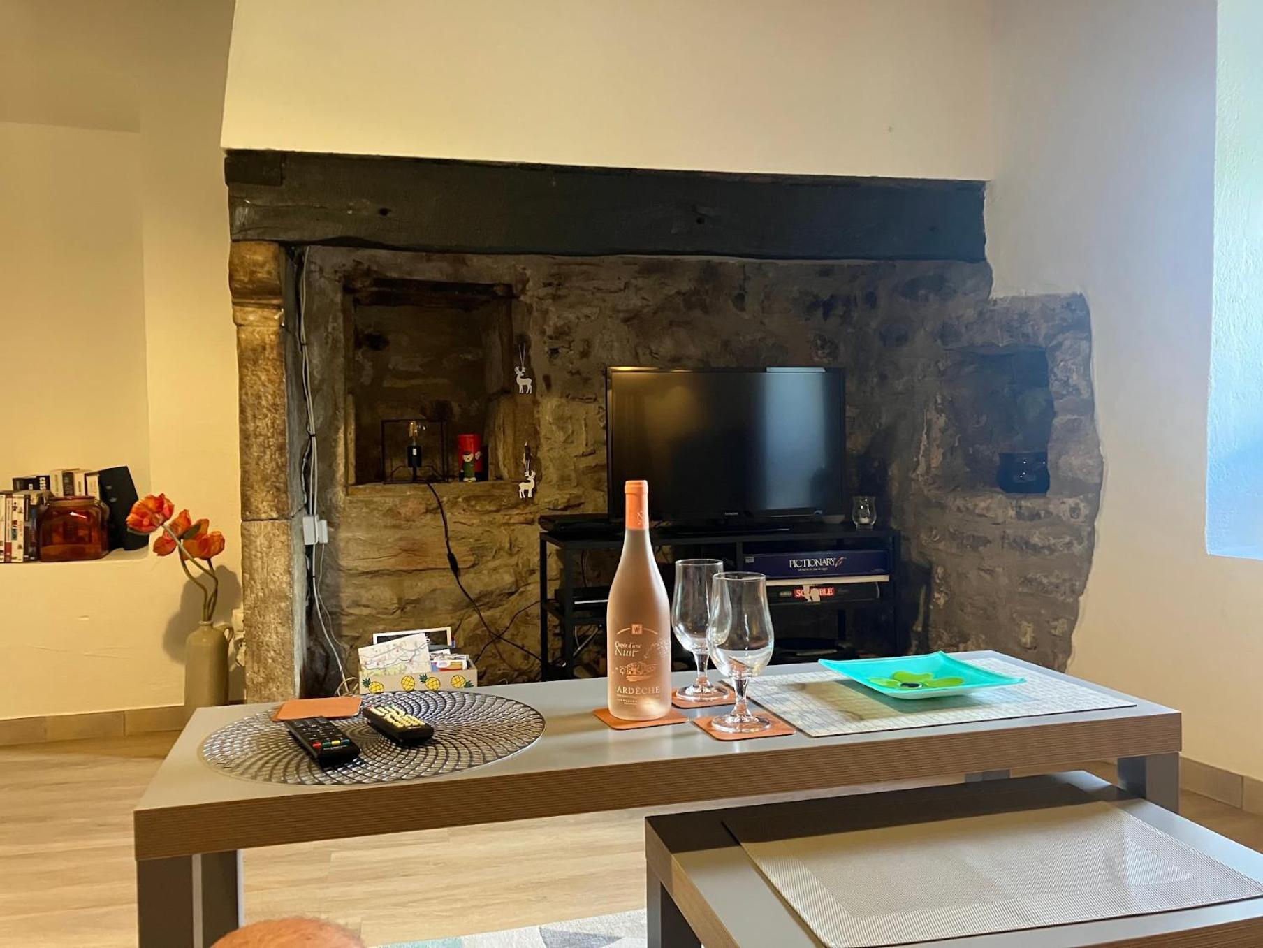 Gite La Serre - Maison De Village Au Calme Et Au Coeur Des Plus Beaux Sites Ardechois Grospierres Exteriér fotografie